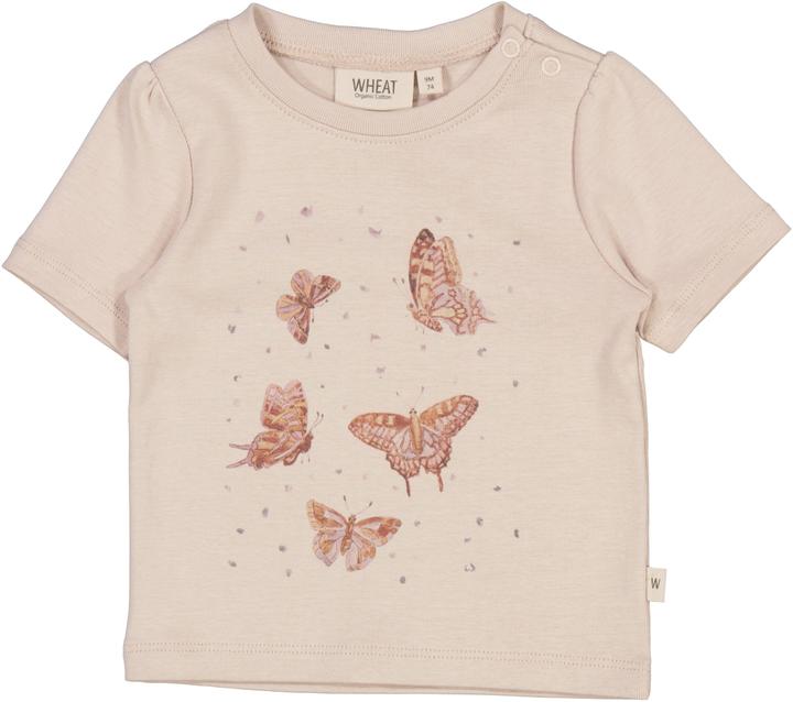 Wheat Baby T-Shirt Schmetterlinge pale c
