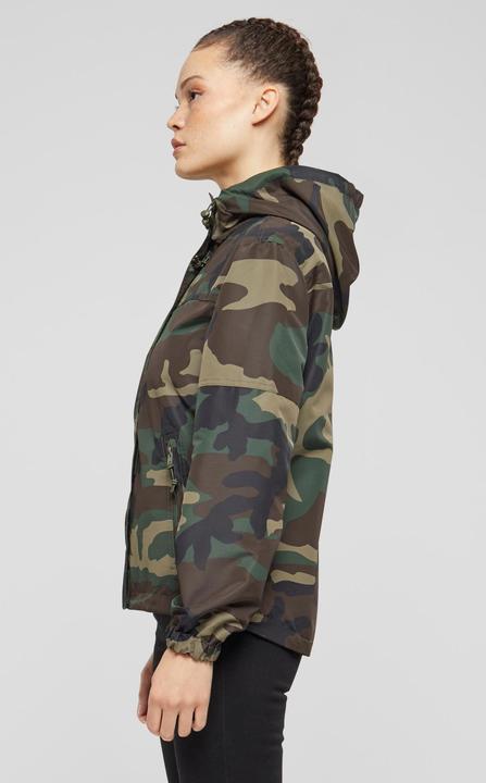 Actual product image Brandit Ladies summer front zip windbreaker size XL colour forest (XL)