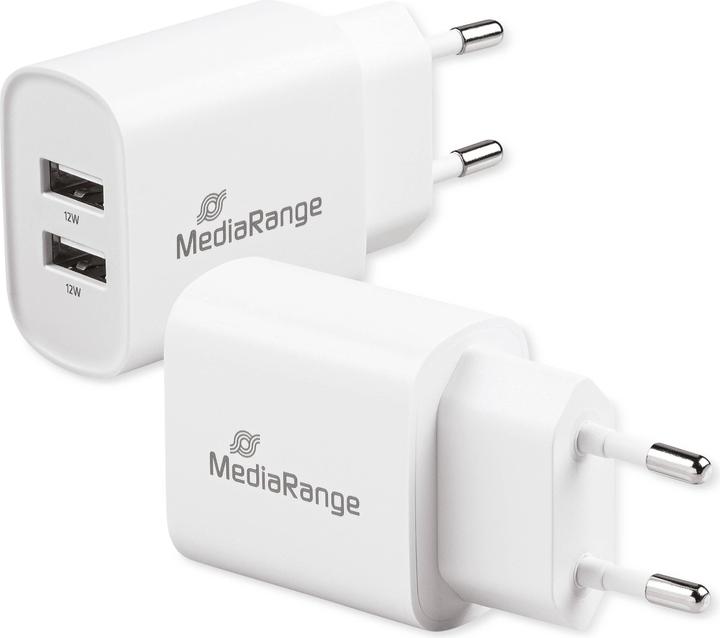 MediaRange Caricabatterie da presa (12 W)