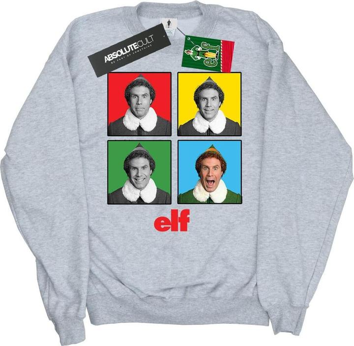 Actual product image Elf Boys Four Faces Sweatshirt (140, 146)