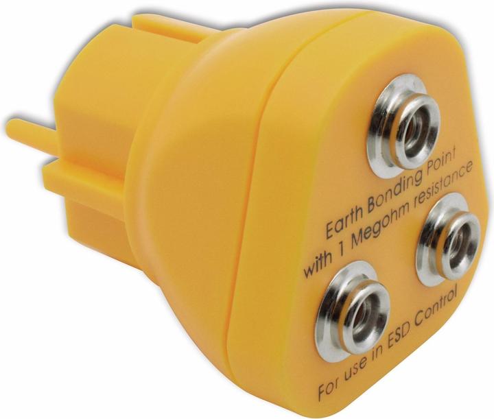 Produktbild Quadrios ESD-Erdungsstecker Druckknopf 10 mm