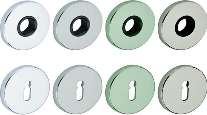 Actual product image Mega Handle and key rosettes (Door rosette)