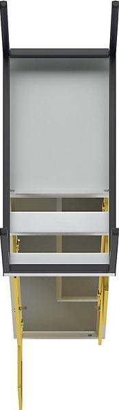 Image du produit Vestiaire Z avec banc (40 cm, 214 cm)