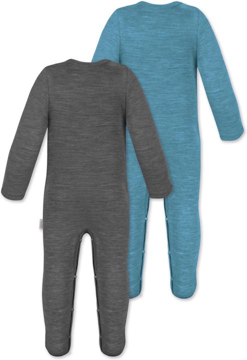 Immagine prodotto Normani Confezione da 2 pezzi di tutina MERINO baby merino "Levin" - 9413 (80)