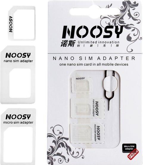 Produktbild Noosy Adapter Nano Micro SIM 3 in1 Set + Key