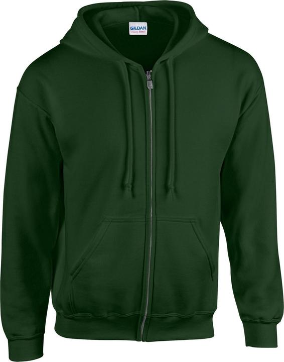 Gildan Hoodie mit durchgehendem Reissverschluss Durchgehender Reissverschluss