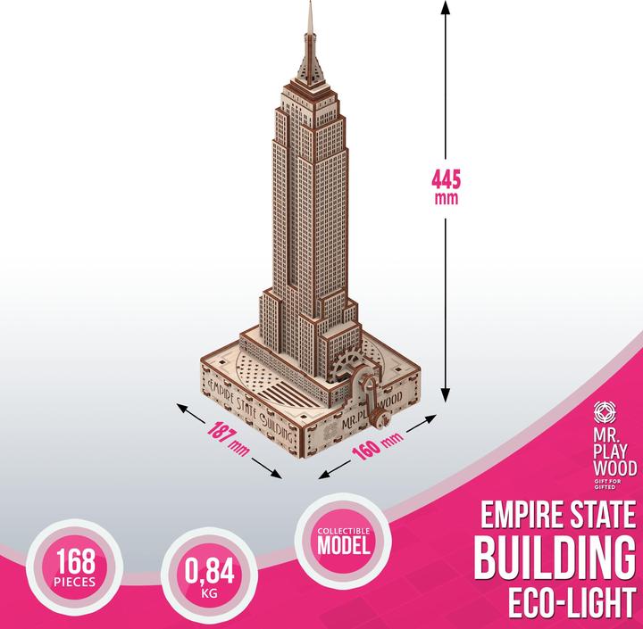 Immagine prodotto Mr Playwood : Empire State Building - Ecolight