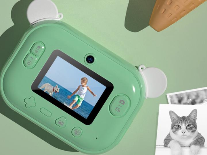 Produktbild VR Shinecon Kinderkamera Zoo Family Dinosaurier Blau
