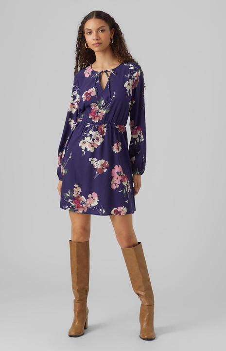 Produktbild Vero Moda Vmshilah Naja Ls Short Dress Wvn Ga Kleid (XXS)