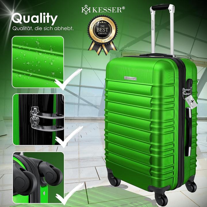 Actual product image Kesser 3-teiliges Hartschalenkoffer-Set