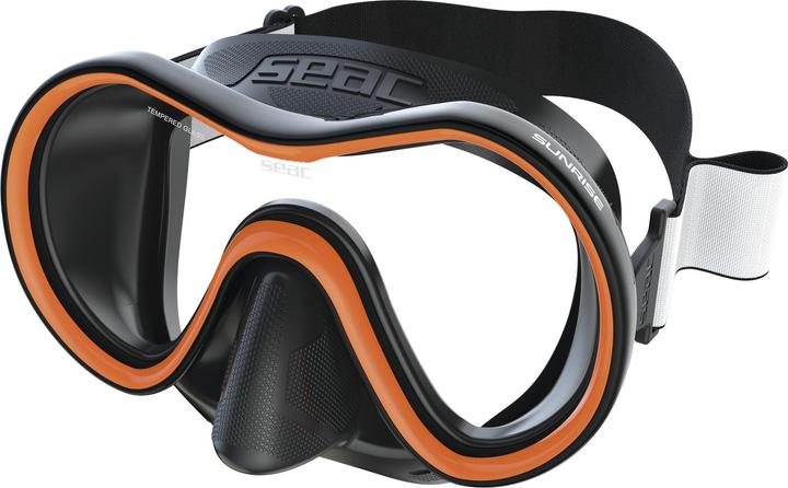 Seac Masque Sunrise S/Bl Orange