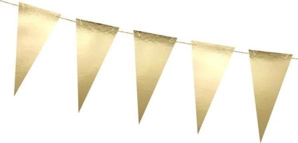 Produktbild Partydeco Wimpel, gold, 2,15 Meter