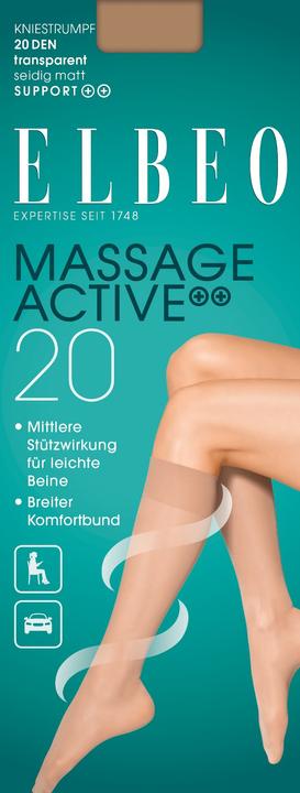 Produktbild Elbeo Massage Active 20 (20 DEN, 35 - 38)