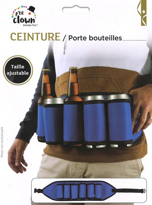 Widmann Cintura portabottiglie per 6 bottiglie/lattine