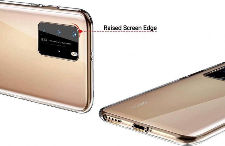 Actual product image Screenguard Huawei P40 Pro+ Flexible TPU Clear Case (Huawei P40 Pro+)