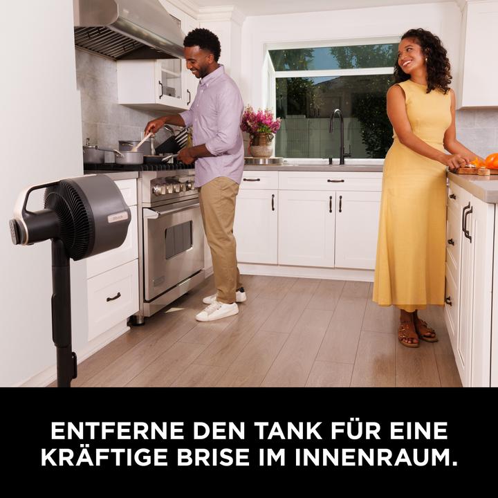 Produktbild Shark FlexBreeze Pro Mist Akku-Ventilator für innen und aussen mit Sprühsystem, tragbarer Sprühtank (57.70 dB)