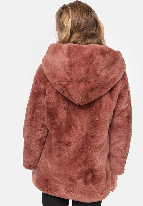 Image du produit Urban Classics Manteau à capuche en peluche pour filles (146, 152)