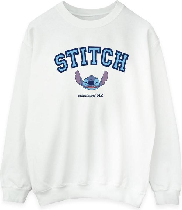 Actual product image Disney Womens/Ladies Lilo And Stitch Collegial Sweatshirt (L)