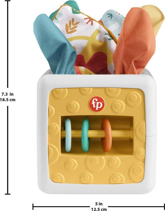 Image du produit Fisher-Price Tissue Fun Activity Cube (Allemand)