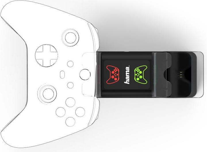 Image du produit Hama Station de charge pour Xbox Series X/S (Xbox Series X, Xbox One X, Xbox One S, Xbox Series S)