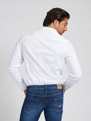 Produktbild Guess HEMD HERREN LS SUNSET SHIRT WHITE M1YH20W7ZK1 G011 M (M)