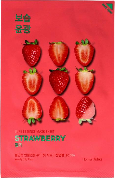 Actual product image Holika Holika Pure Essence Mask Sheet Strawberry (20 ml)