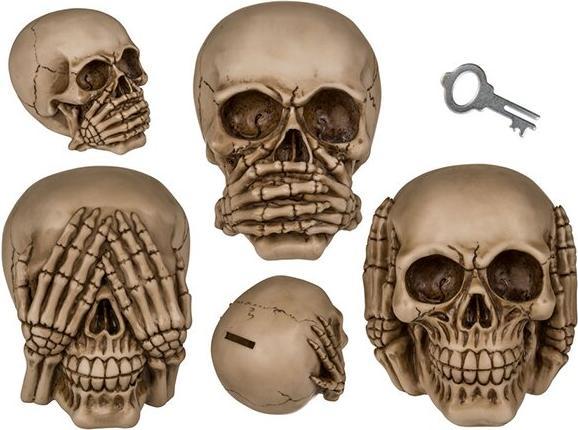 Actual product image NoName Money box skull ass