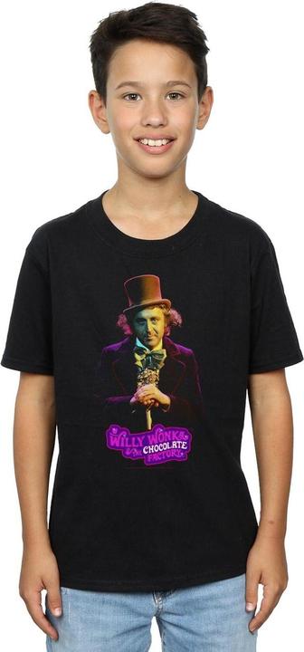 Image du produit Willy Wonka & the Chocolate Factory - T-shirt DARK POSE - Garçon (116)