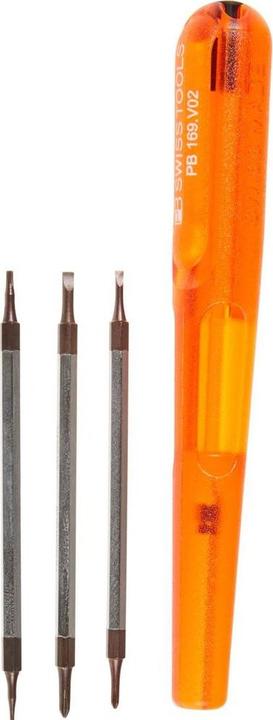 Image du produit PB Swiss Tools Insider Mini PB 169.2 CN (Escale, Recouvrement cruciforme Phillipps (PH), 5 lobes (Pentalobe))
