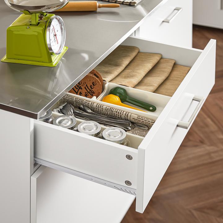 Actual product image SoBuy Kitchen cabinet white