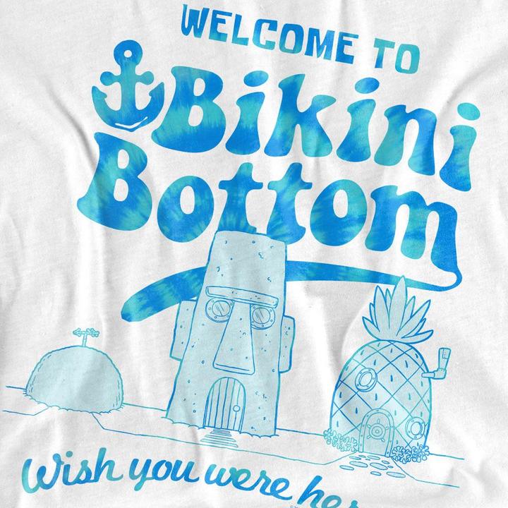 Image du produit Spongebob Squarepants - T-shirt BIKINI BOTTOM WELCOME - Homme (XL)