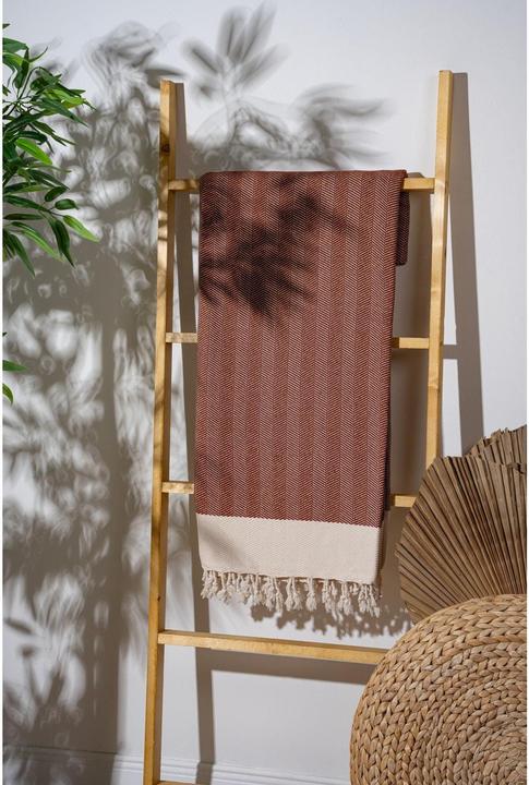 Immagine prodotto Foutastic Strandtuch Baliksirti Tile Red, Schnelltrocknend: Ja (180 x 90 cm)