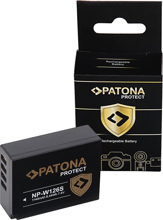 Actual product image Patona Protect NP-W126S 1140mAh (Rechargeable battery)