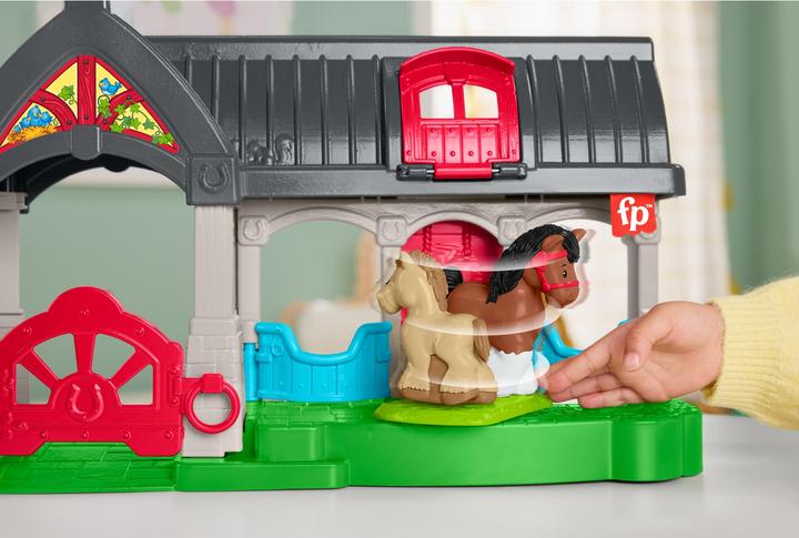 Productafbeelding Fisher-Price Little People Stal Speelset