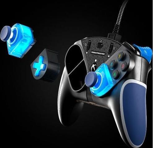 Actual product image Thrustmaster AddOn Gamepad Thrustm. eswap X LED BLUE CRYSTAL P. XBO/PC (Xbox Series X, Xbox One S, PS4)
