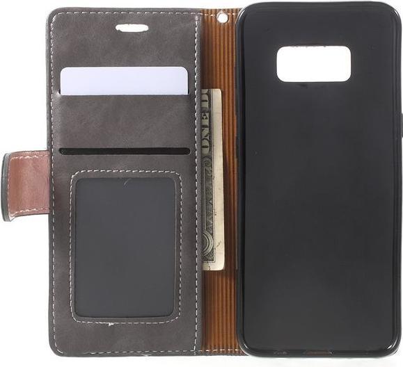 Produktbild Elegantes Leder Bookcover (Samsung Galaxy S8+)