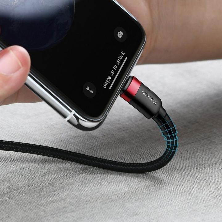 Image du produit Baseus USB C - Foudre (1 m, USB 3.2 Gen 1)