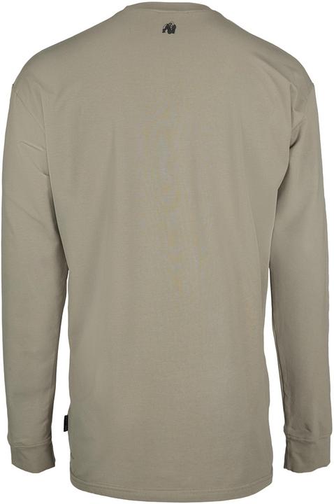 Image du produit Gorilla Wear Boise Oversized Long Sleeve Army Green (manches longues) (L)