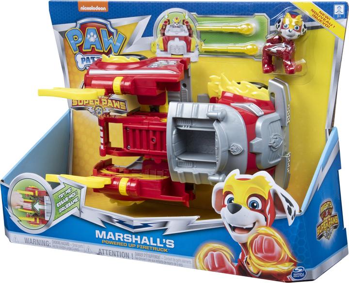 Spin Master Paw Patrol Mighty Pups Pups Chase's Powered Up Cruiser di Paw Patrol