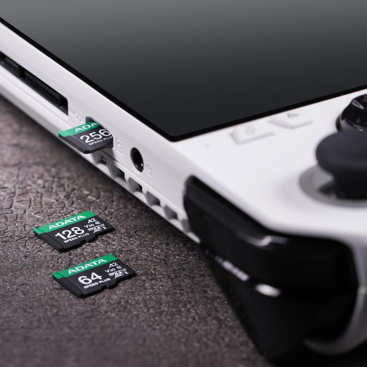 Immagine prodotto Adata microSD 512GB Speed Plus UHS-I U3 + Adapter (512 GB, microSDXC, U3, UHS-I)