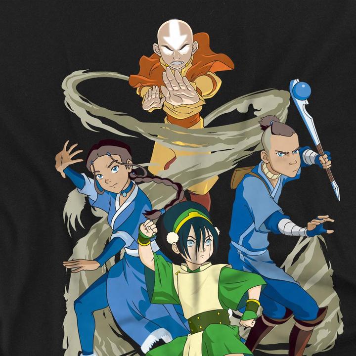 Produktbild Avatar: The Last Airbender Team Avatar Elements TShirt (XL)