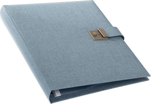 Actual product image Goldbuch Document folder Summertime blue-grey, 4-ring mechanism (1 x)
