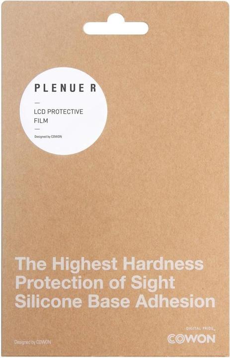 Actual product image Cowon Plenue R protective film
