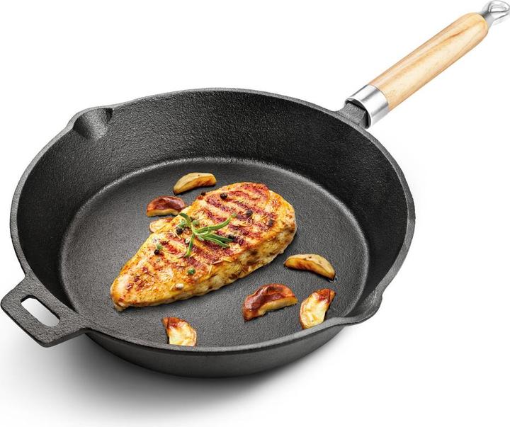 Produktbild Lamart cast iron skillet 25cm (25 cm, Kochtopf, Gusseisen)