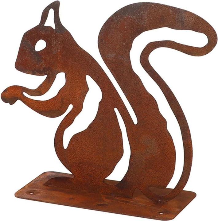 Produktbild Esschert Design Dekofigur Eichhörnchen Rostbraun, Eigenschaften: Keine
