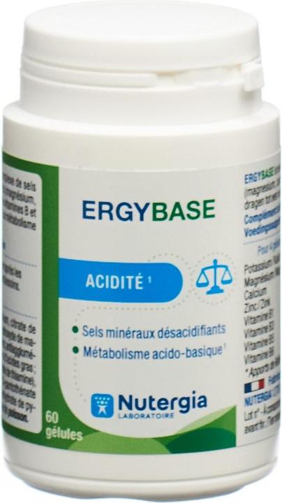 Image du produit Nutergia ERGYBASE en gélules (60 gélules) (60 pièce(s), Capsules, 54 g)