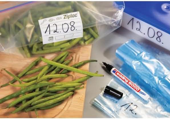 Actual product image Edding Deep freeze marker 8000 (Black, 1 mm, 1 x)