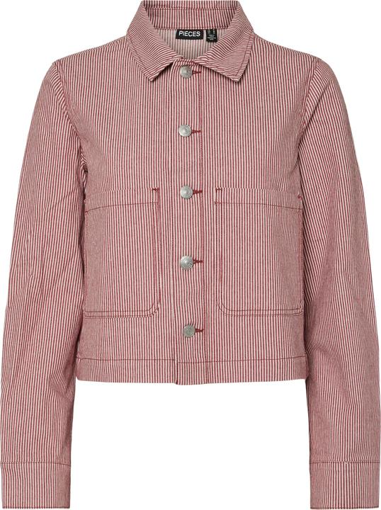 Actual product image Pieces PCBILLO GESTREIFTE Jeansjacke (XS)