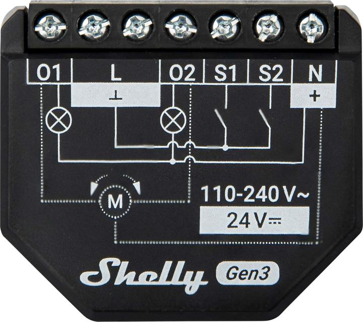 Actual product image Shelly 2PM Gen3 (Switch actuator)