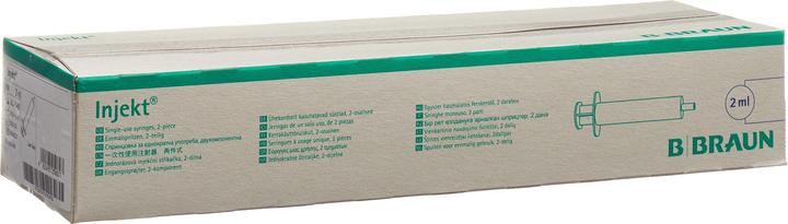 Actual product image B.Braun Disposable syringes with Luer attachment 2 ml / 0.1 ml
